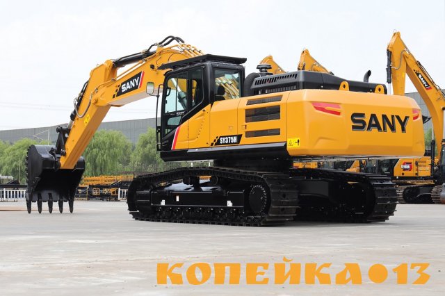 Запасные части экскаваторов SANY SY375H